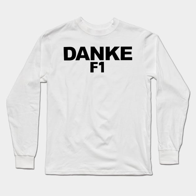 Danke Seb Limited Motor Racing Long Sleeve T-Shirt by jasminerandon69